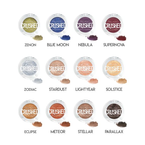 CRUSHED METALLIC EYE SHADOW - Camomile Beauty - Green Natural Cruelty-free Beauty Shop