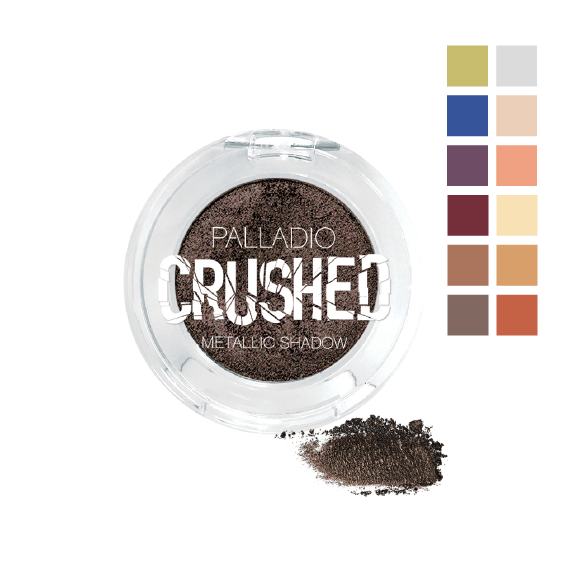 CRUSHED METALLIC EYE SHADOW - Camomile Beauty - Green Natural Cruelty-free Beauty Shop