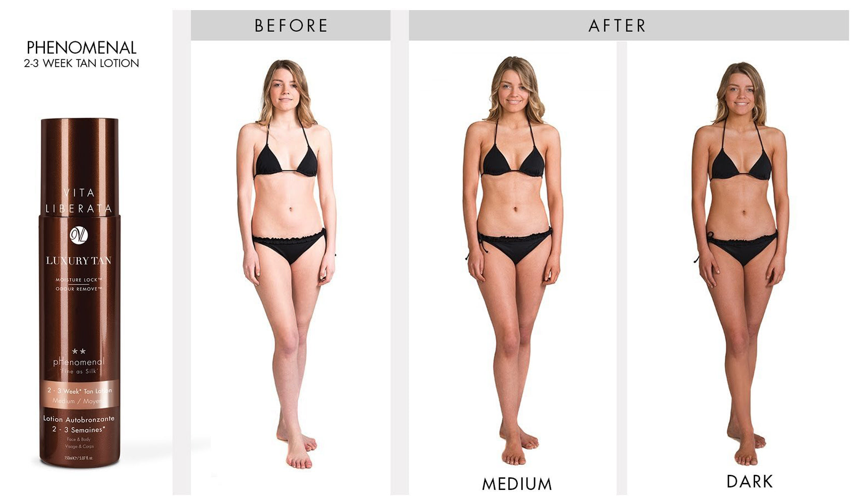 pHenomenal 2 - 3 Week Self Tan Lotion - Camomile Beauty